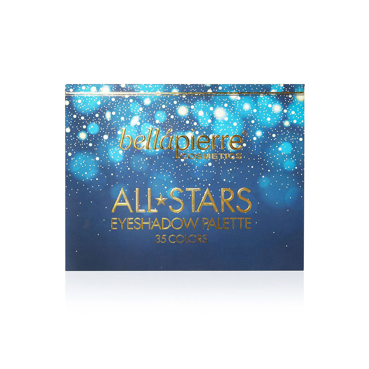 Het Bellapierre All Stars oogschaduwpalette bij Schoonheidsinstituut Très Belle met de 35 populairste kleuren voor een professionele oogmake-up.