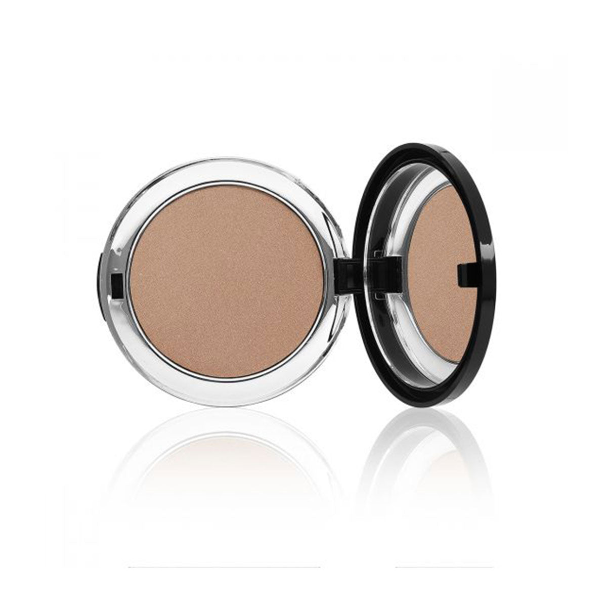 Bellapierre Compact Mineral Bronzer in de kleur Peony bij Schoonheidsinstituut Très Belle voor een subtiele beige teint en natuurlijke finish.