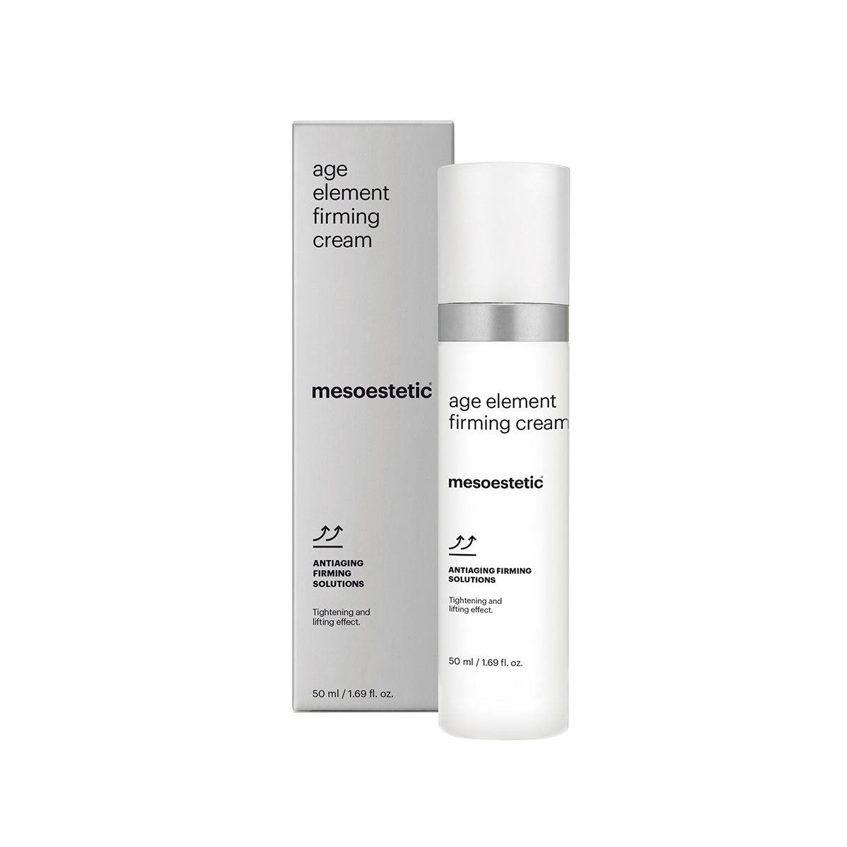 De mesoestetic Age Element Firming Cream bij Schoonheidsinstituut Très Belle voor een liftend effect.