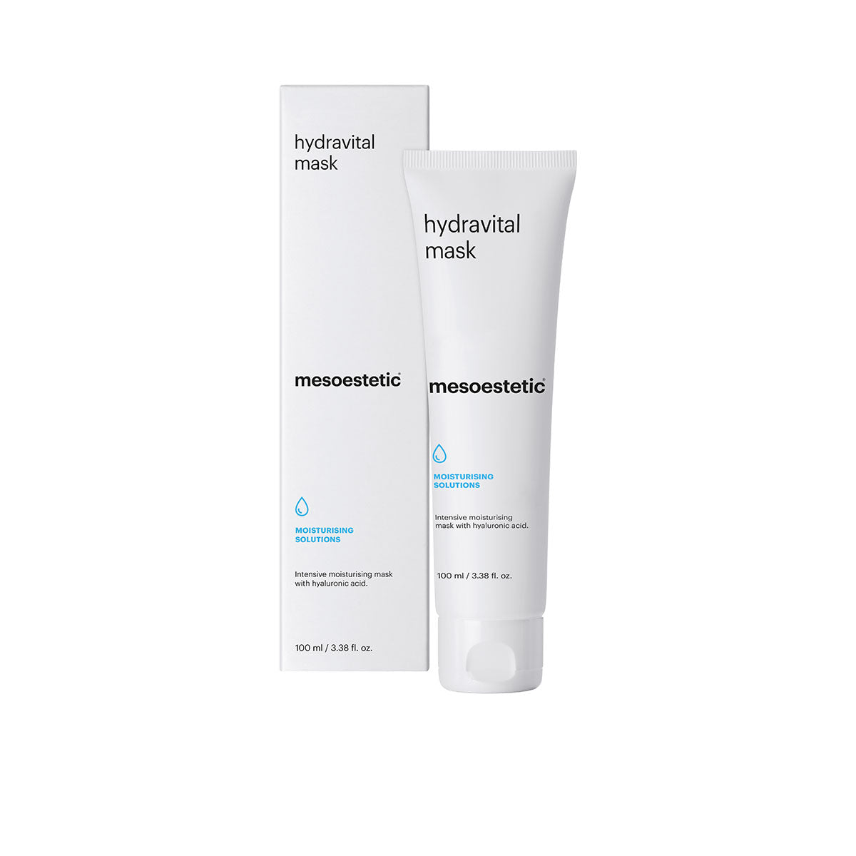 Het mesoestetic Hydravital Mask bij Schoonheidsinstituut Très Belle voor de droge en vochtarme huid.