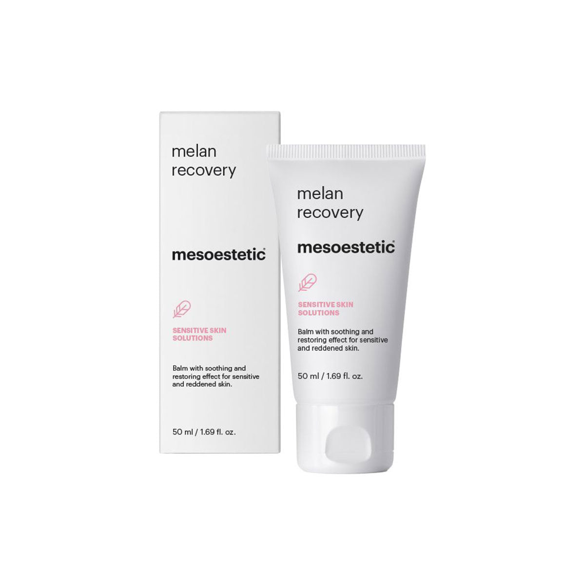 De mesoestetic Melan Recovery crème bij Schoonheidsinstituut Très Belle voor intensief huidherstel en kalmering.