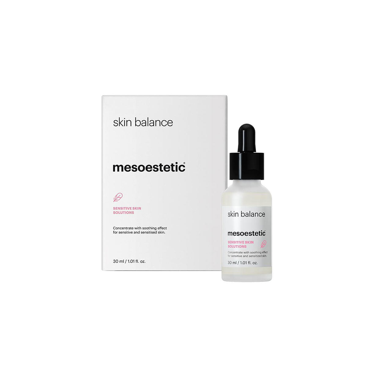 Het mesoestetic Skin Balance serum bij Schoonheidsinstituut Très Belle voor de rode en geïrriteerde huid.