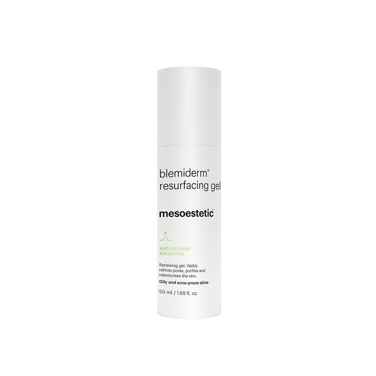 De mesoestetic blemiderm resurfacing gel bij Schoonheidsinstituut Très Belle voor de vette huid.